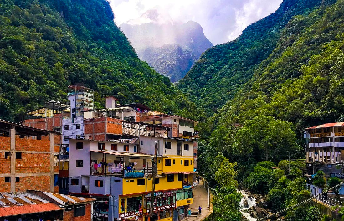 Aguas Calientes Peru town