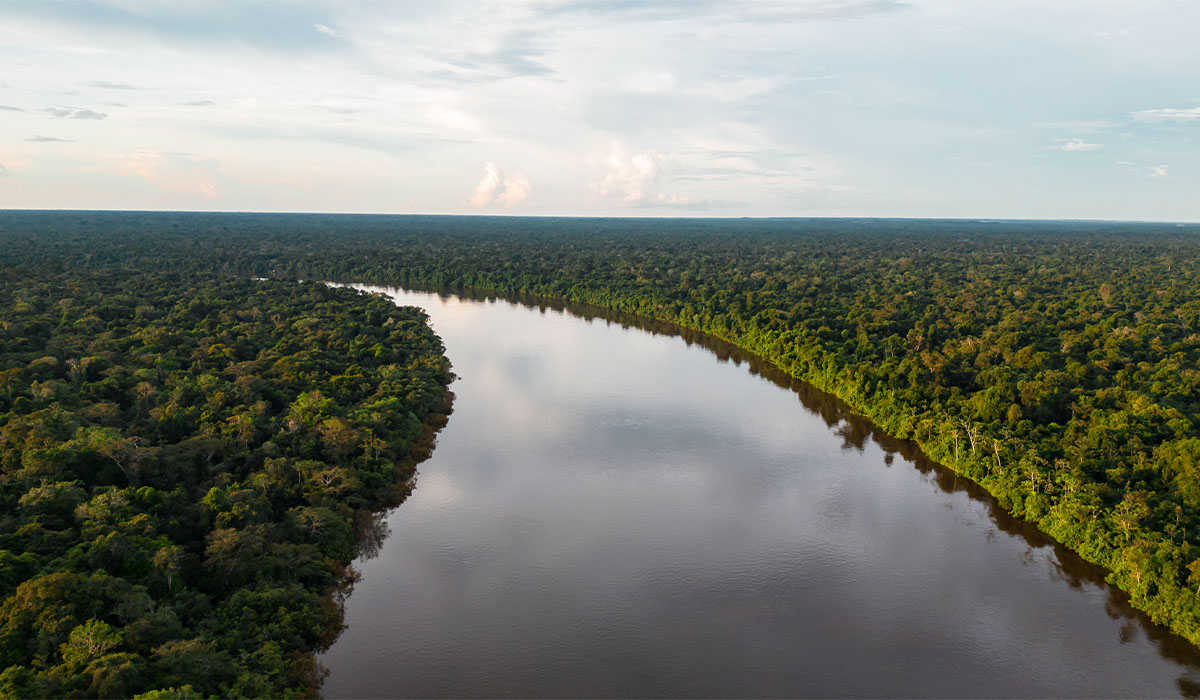 Amazon River in America