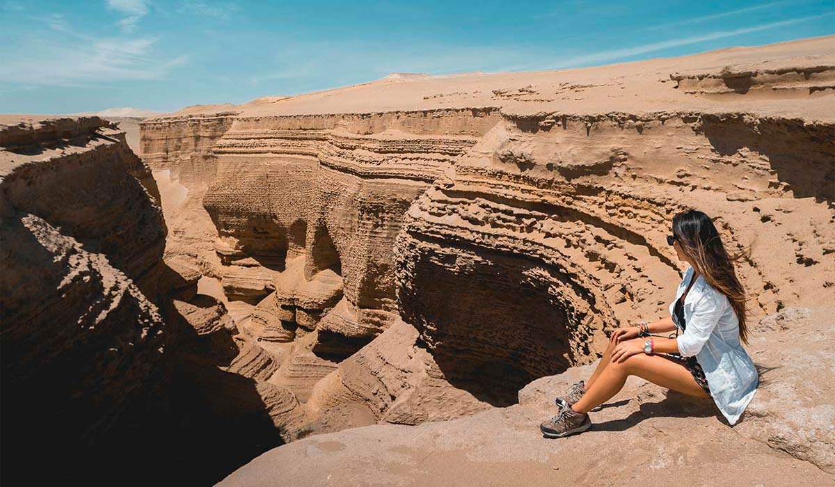 Canyon of the lost Peru