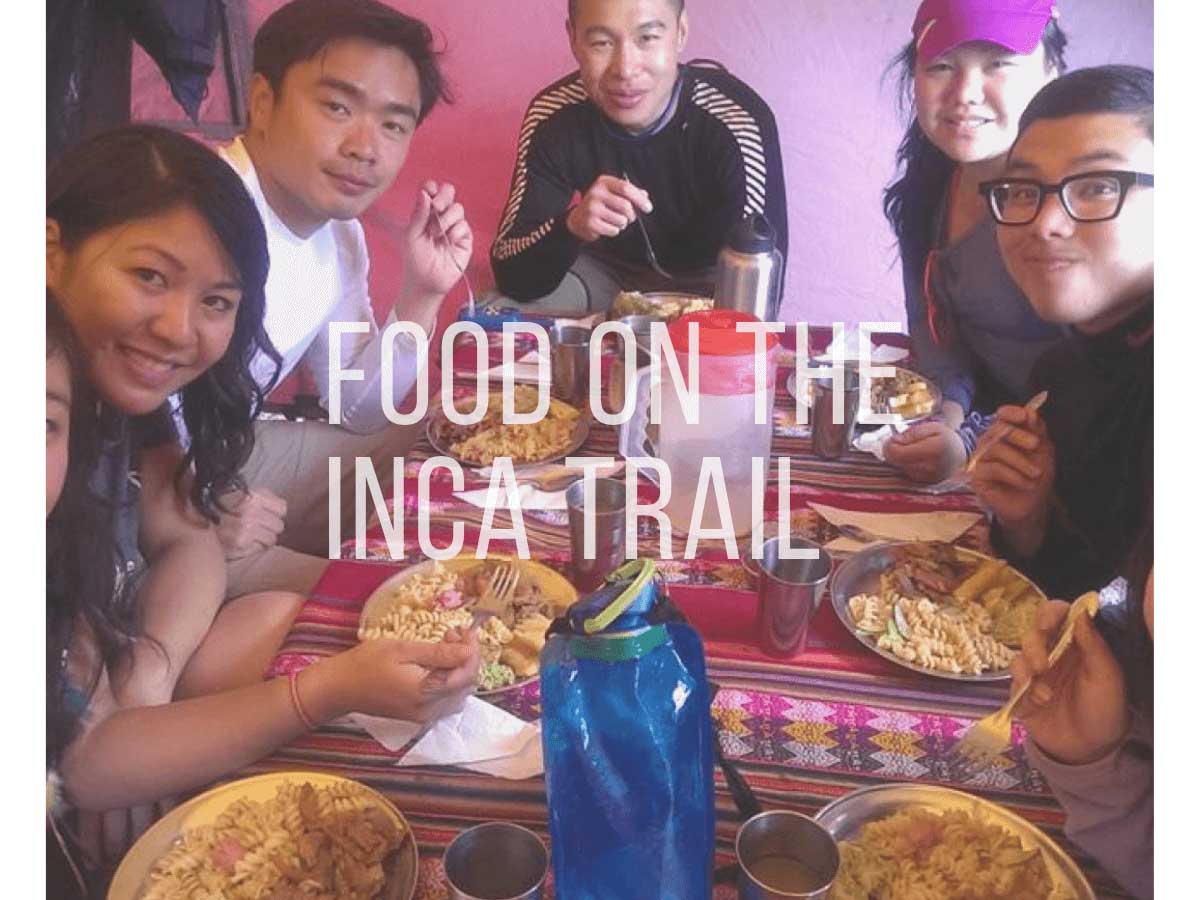 Food on the Inca Trail