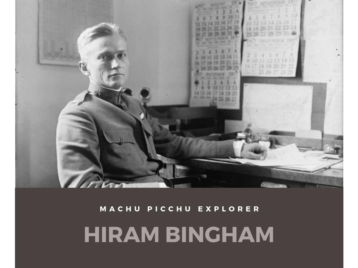 Hiram Bingham Machu Picchu