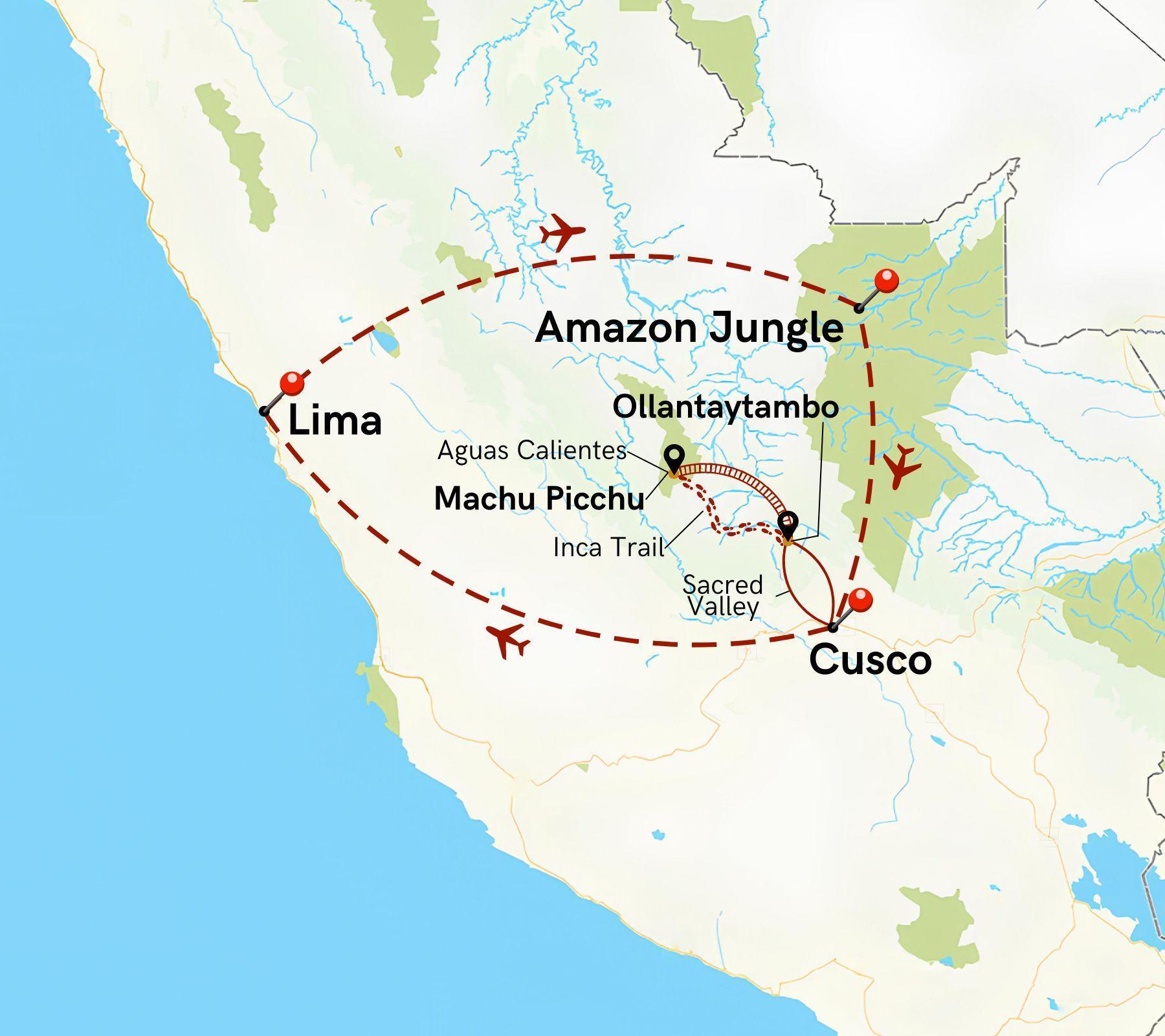 Inca Trail & Amazon Expedition — The Complete 11-Day Peru Journey from Lima