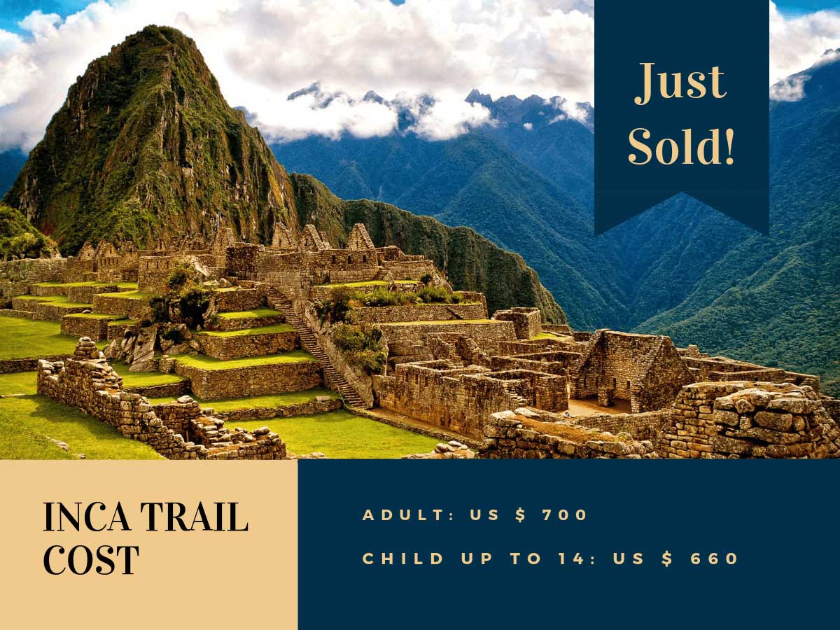 inca trail tour cost