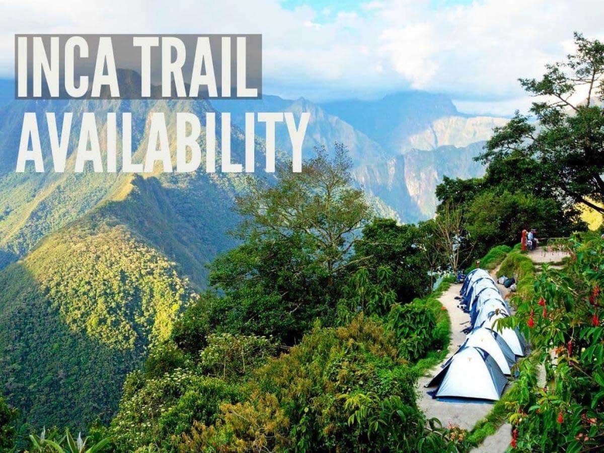 Official Inca Trail Availability 2025