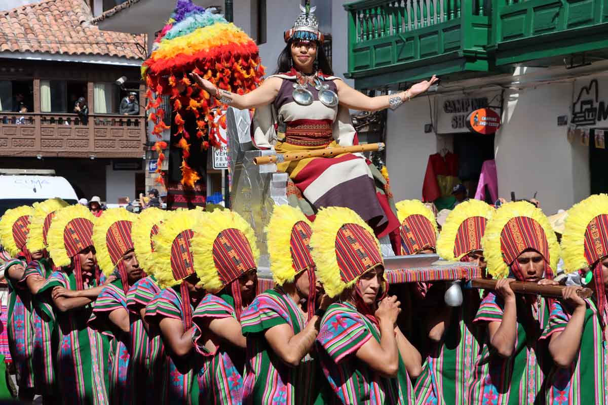 The Inti Raymi Festival takes place every June 24th and stands as Cusco's most important cultural celebration
