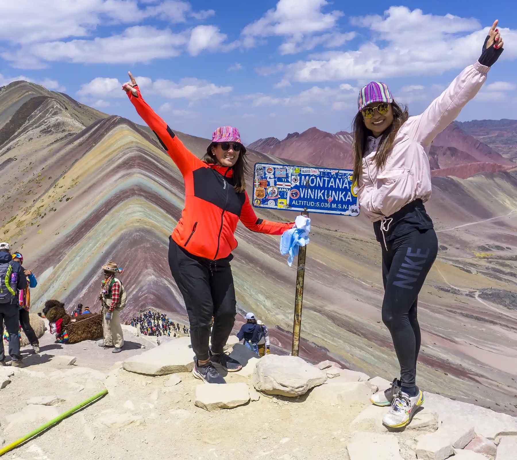 Machu Picchu and Rainbow Mountain