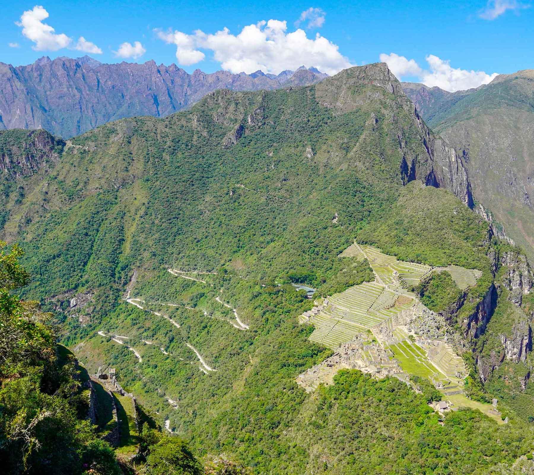 Machu Picchu Hike Elevation Gain