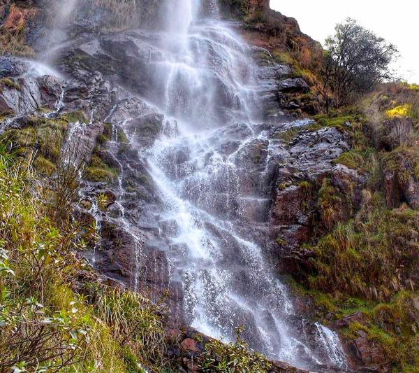 Amazing Arin Falls or Mermaid Falls in Calca
