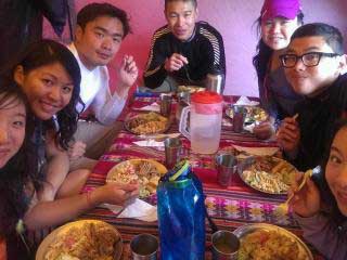 Food on the Inca Trail