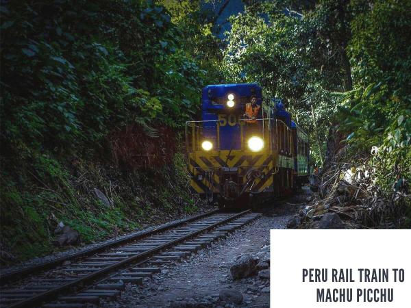 Peru Rail train to Machu Picchu