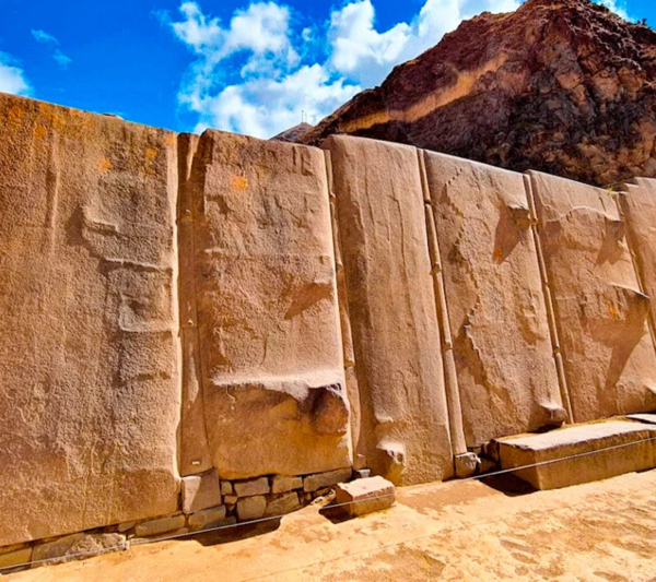 The Magnificent Temple of the Sun in Ollantaytambo