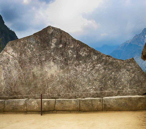 The Sacred Rock of Machu Picchu