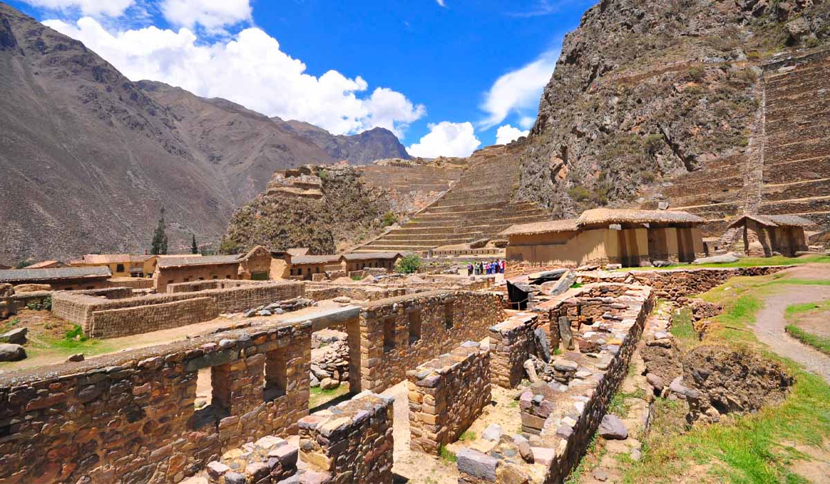 Ollantaytambo Ruins Peru