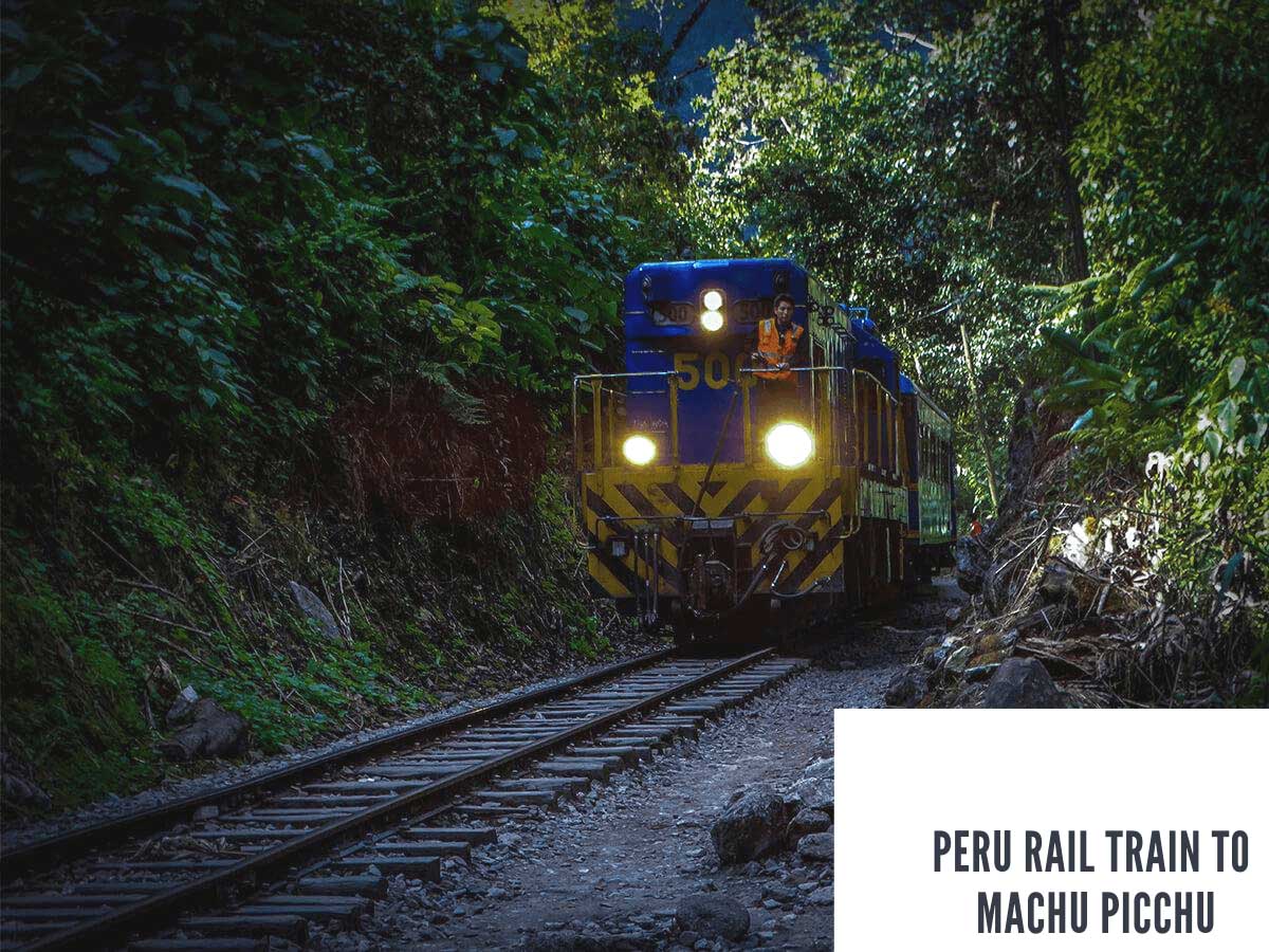 Peru Rail train to Machu Picchu