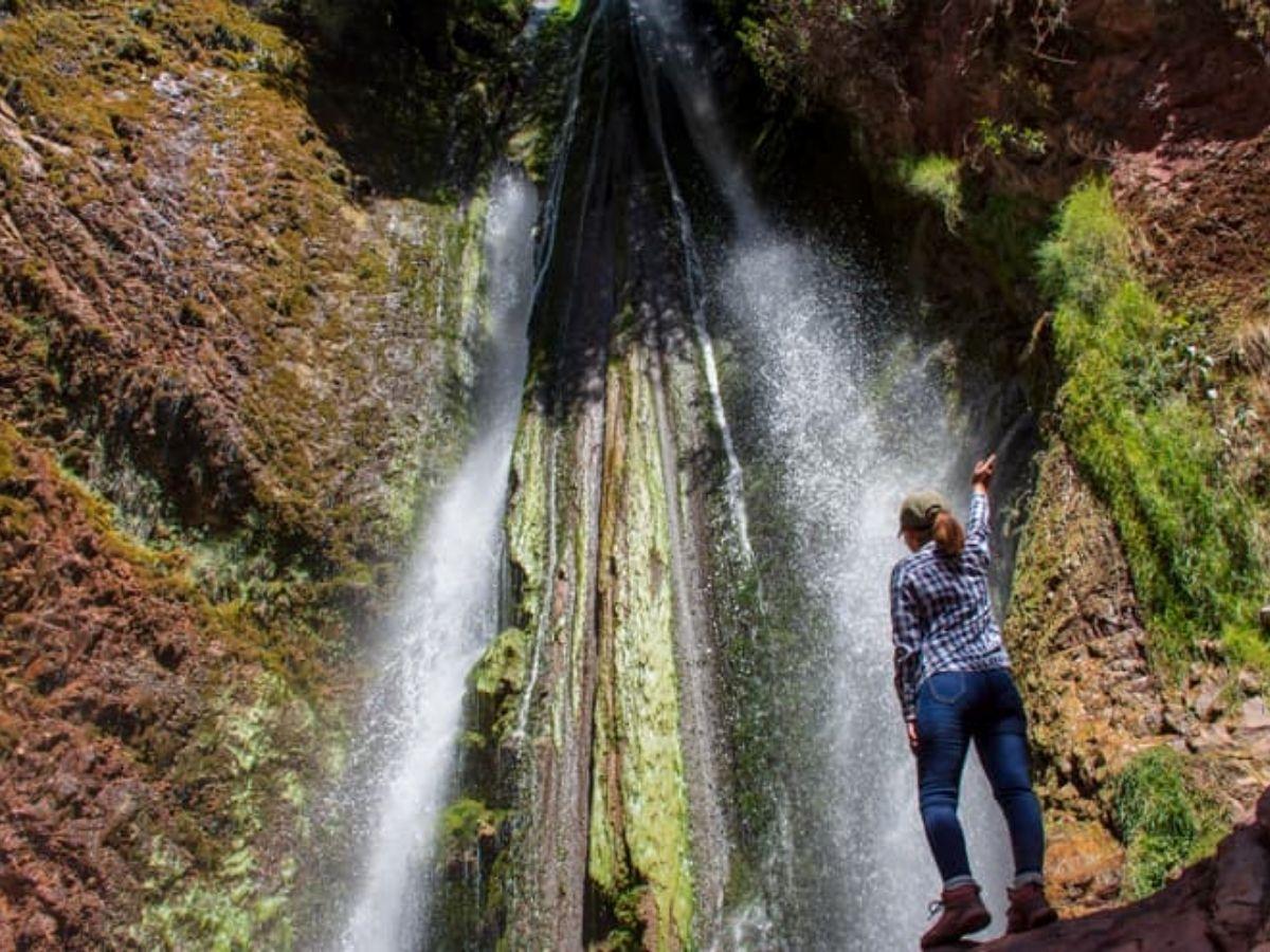 Poc Poc Waterfall in Chinchero