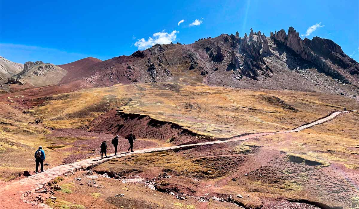 Rainbow Mountain hike