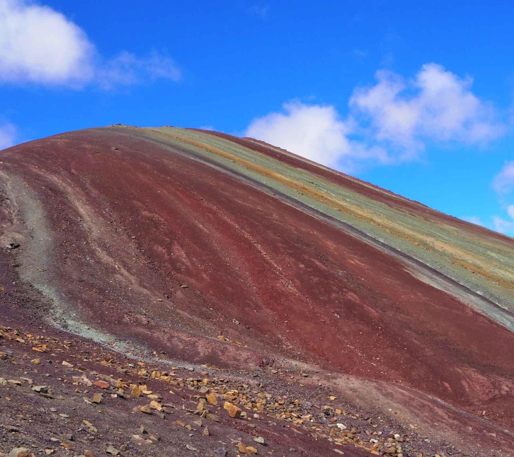 Rainbow Mountain in Peru