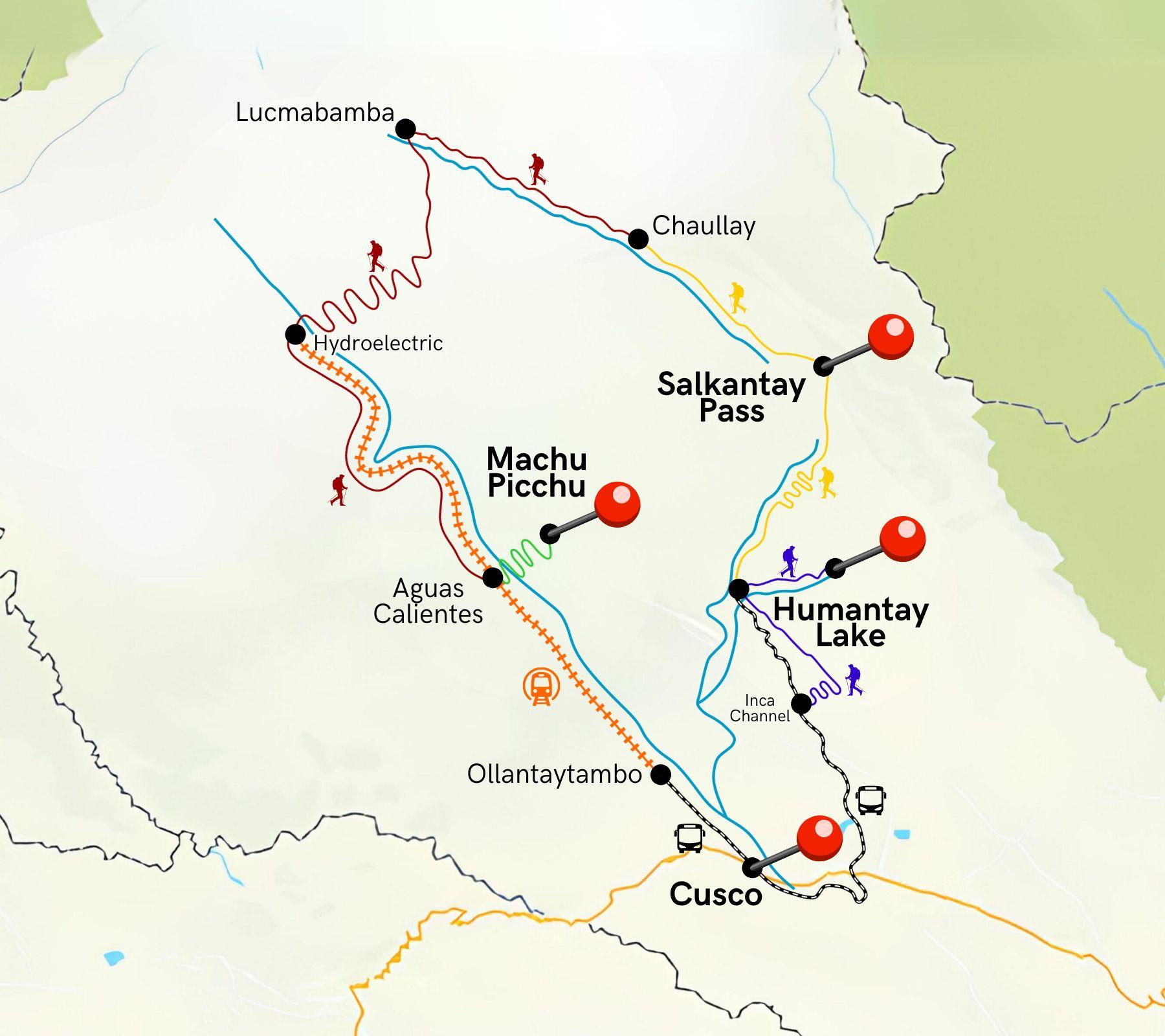 Salkantay Trek to Machu Picchu