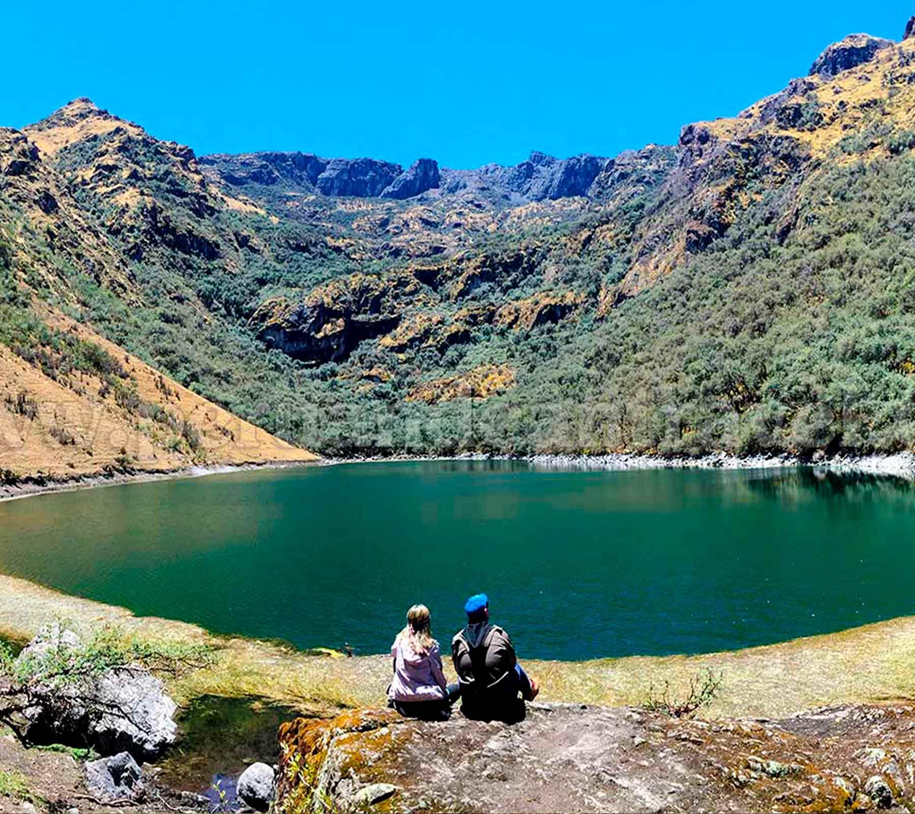 The Beautiful Lagoon of Yanacocha, Black Water lagoon