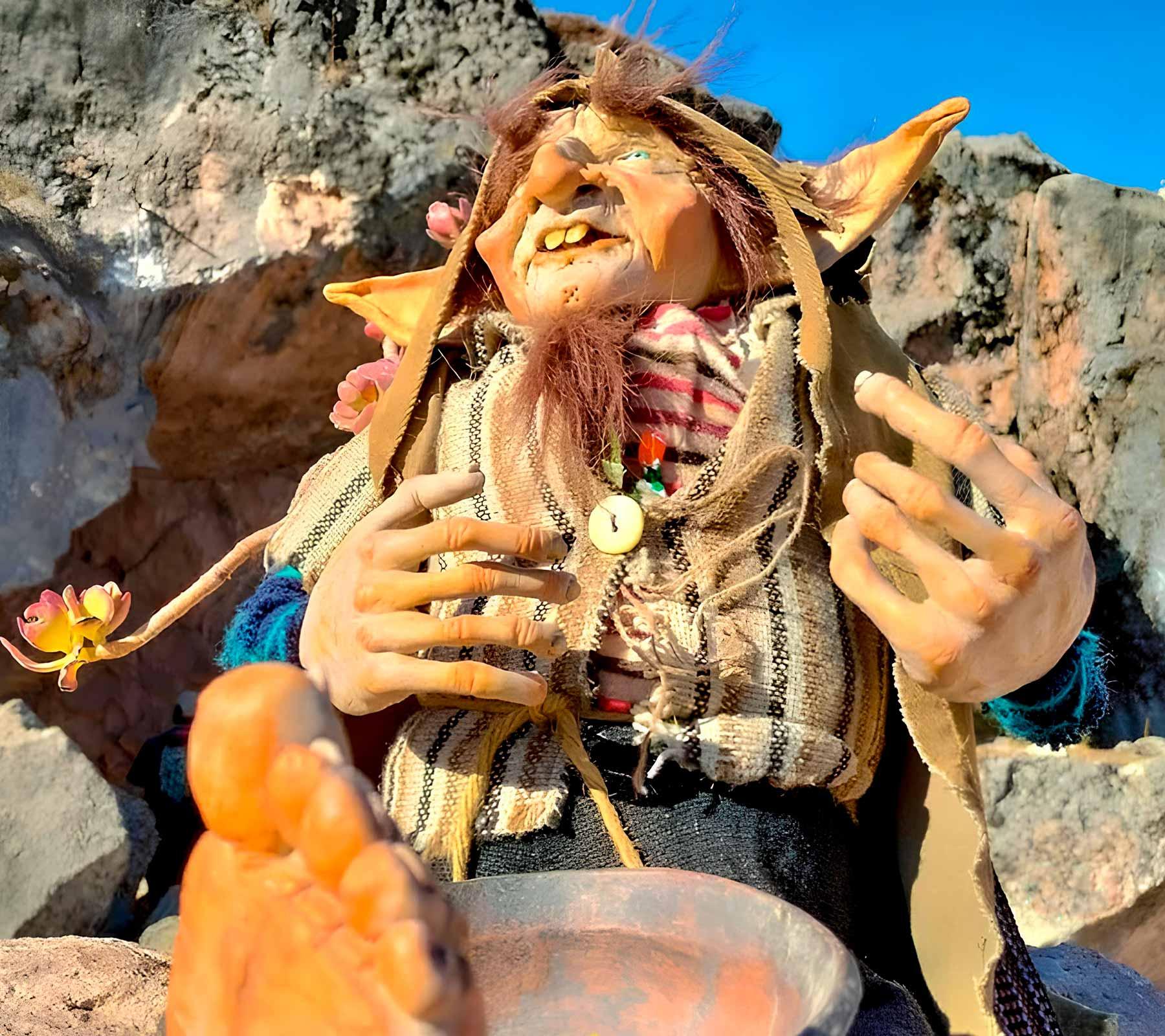 The valley of the elves in Cusco