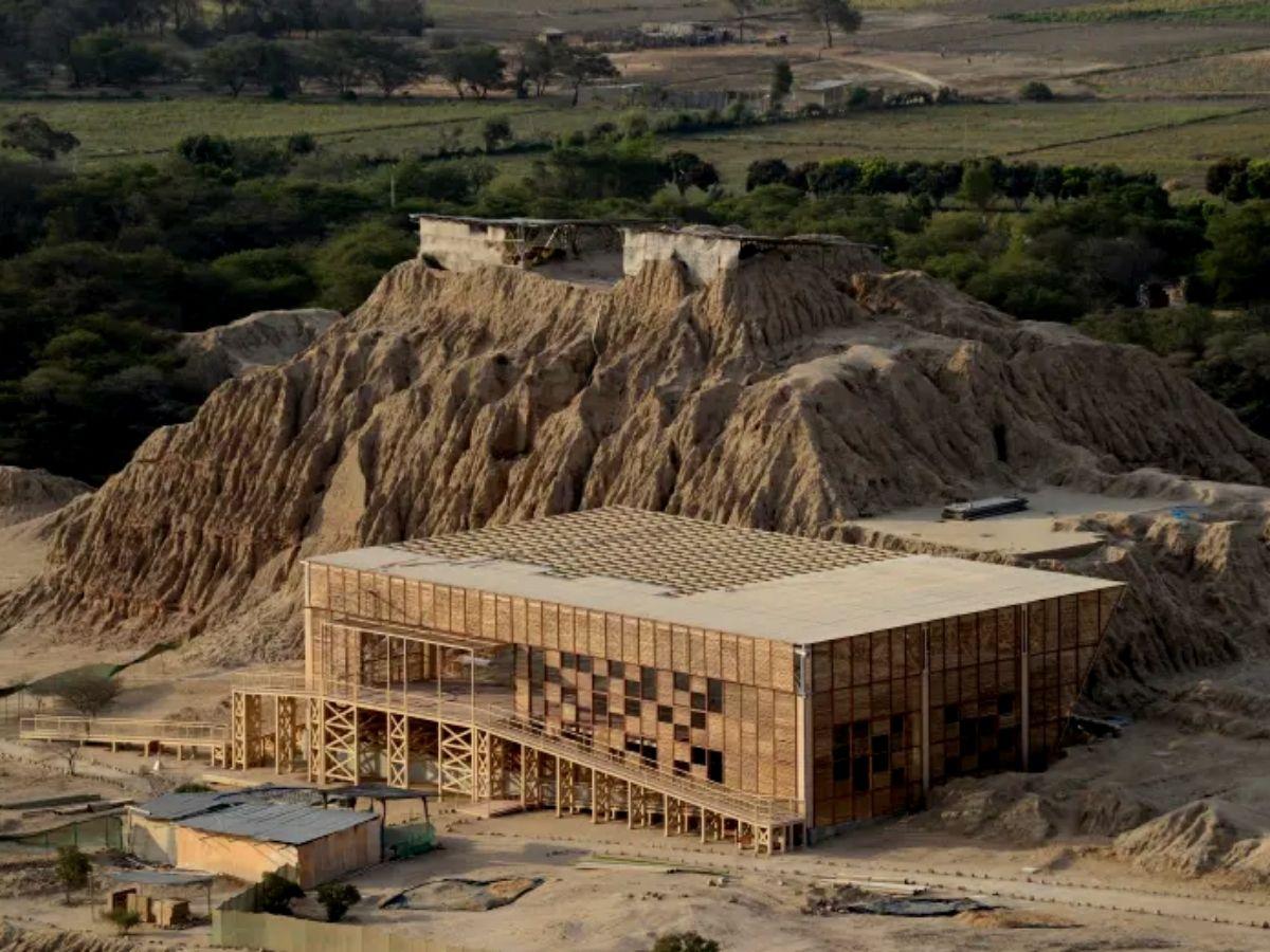 The valley of the pyramids of Tucume in Peru