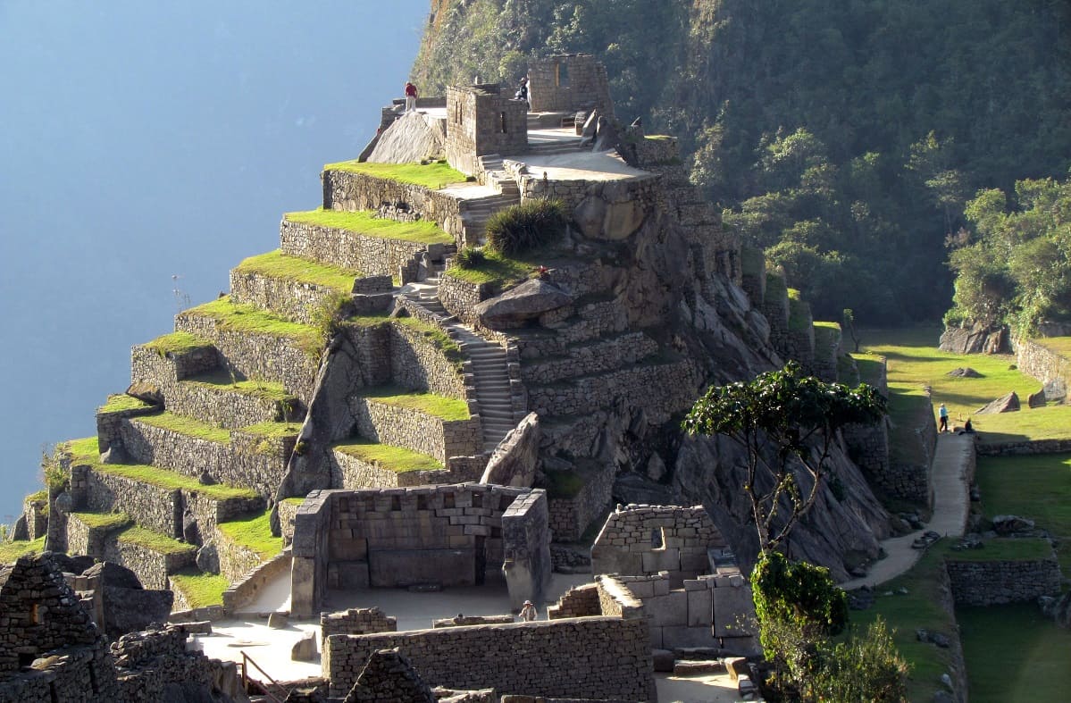 View from Sun gate Inca Trail