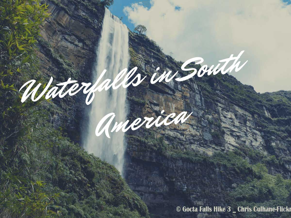Waterfalls in South America